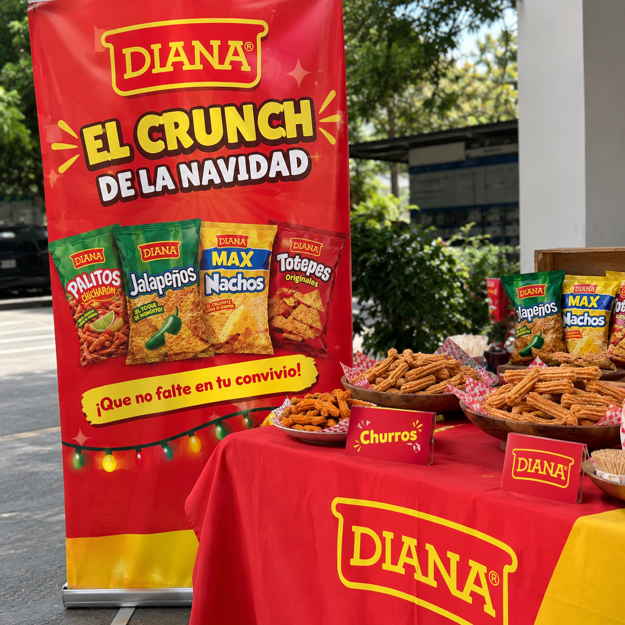 Pieza gráfica 02 de la campaña El Crunch de la Navidad